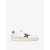 Golden Goose Womens  Stardan 12125 Leather Low-top Trainers In White/comb