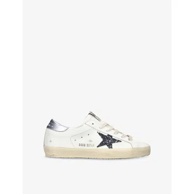 Golden Goose Womens White/comb Women's Super-star Leather Low-top Trainers Eur 36 / 3 Uk