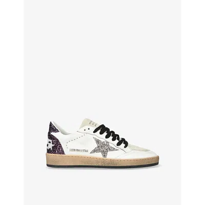 Golden Goose Womens  Ballstar 82865 Leather Low-top Trainers In White/oth