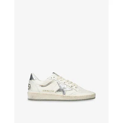 Golden Goose Womens White/oth Women's Ball Star Leather Low-top Trainers Eur 38/5 Uk