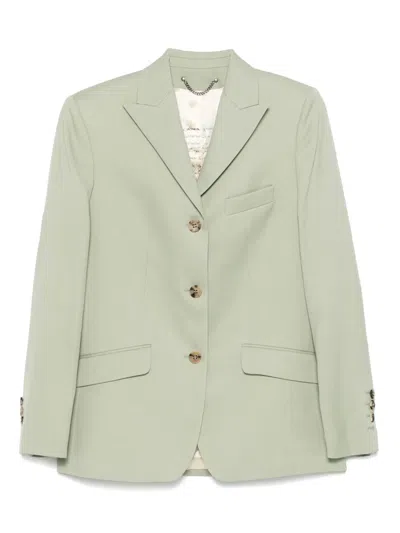 Golden Goose Women Wool Blazer In Green