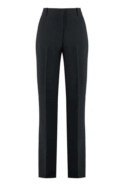 Golden Goose Wool Blend Trousers In Black