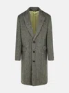 Golden Goose Wool Coat In Beige