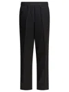 Golden Goose Wool Jogging Pants In Black