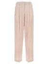 Golden Goose Wool Trousers With Belt Loops And Pleats