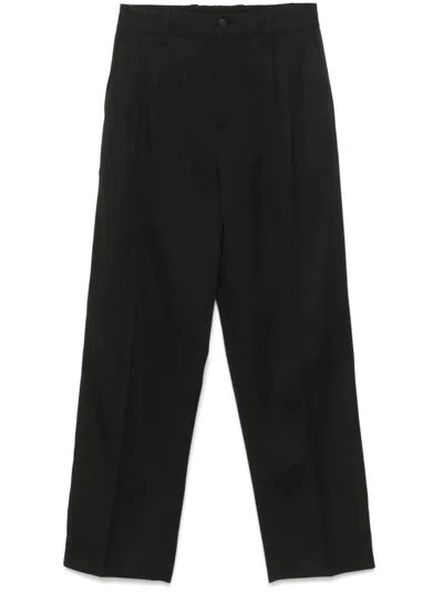 Golden Goose Men Wool Pants In Black