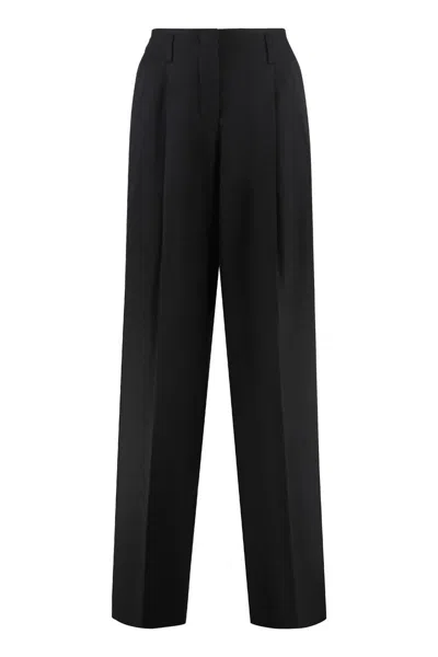 Golden Goose Wool Wide-leg Trousers
