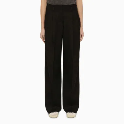 Golden Goose Wool Wide-leg Trousers