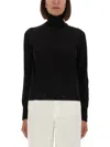 Golden Goose Worn Effect Wool Sweater In Black