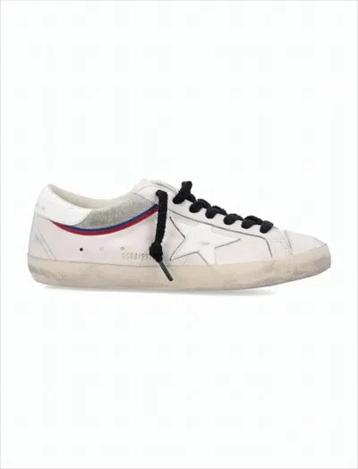 Golden Goose Worn-in White Leather Low-top Sneakers