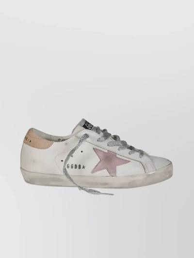 GOLDEN GOOSE WORN-OUT LEATHER STAR SNEAKERS
