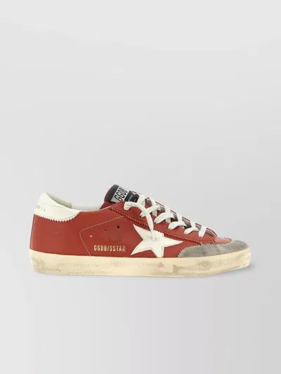 Golden Goose Worn-out Sneakers With Star And Sole In Multi