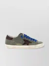 Golden Goose Super Star Sneakers In Green And Kenya