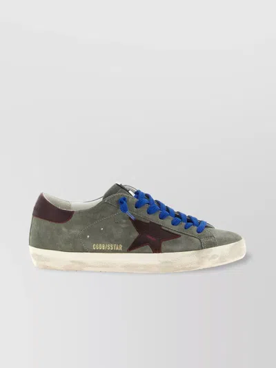 GOLDEN GOOSE WORN-OUT SNEAKERS WITH STAR PATCH