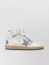 Golden Goose Worn Star High Top Sneakers In Grey