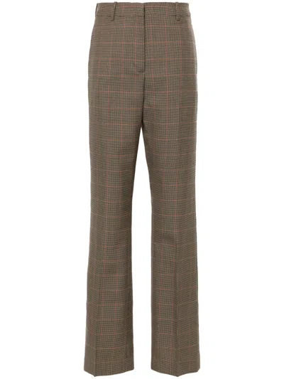 GOLDEN GOOSE GOLDEN GOOSE W`S NEW RELAXED PANT PIED DE POULE CHECK