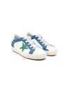 Golden Goose X Bonpoint Colourblock Sneakers In Blue