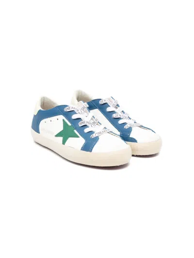 Golden Goose Kids' X Bonpoint Colourblock Sneakers In Blue