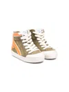 Golden Goose X Bonpoint Star-patch Sneakers In Green