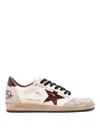 Golden Goose Ball Star Sneakers In White