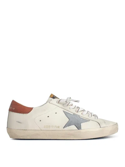 Golden Goose Super-star White Leather Sneakers