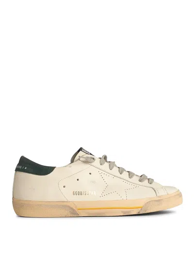 Golden Goose Super-star Skate In White Leather