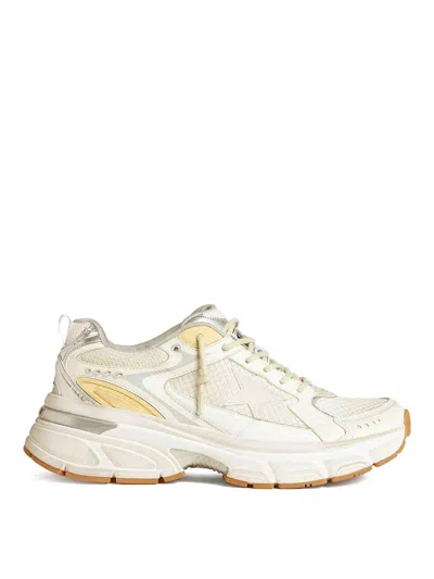 Golden Goose Leather Sneakers In White