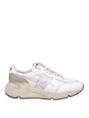 Golden Goose Running Sole Chunky Sneakers In White