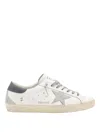 Golden Goose Multicolor Leather Super-star Classic Sneakers In Grey