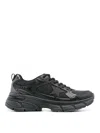 Golden Goose Lightstar Net And Leather Upper Tpu Star Net Heel And Spur In Negro