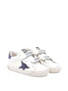 Golden Goose Old School Leather Low-top Sneakers In White