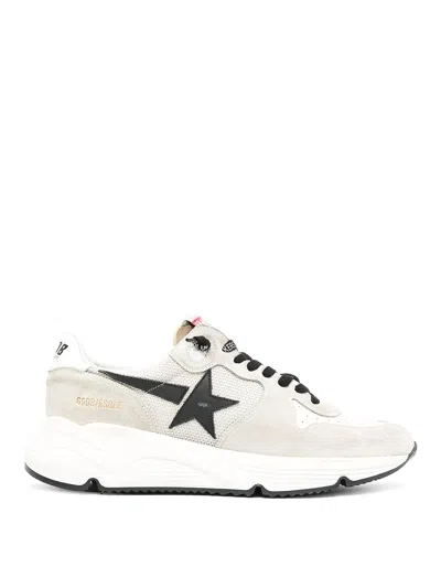 Golden Goose Running Sole Low-top Sneakers In Light Grey