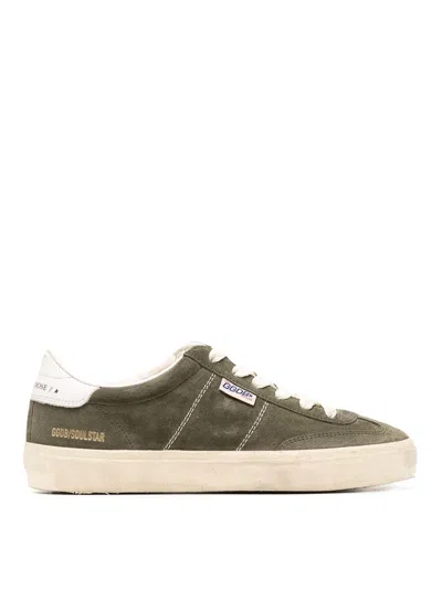GOLDEN GOOSE SOUL STAR SUEDE SNEAKERS