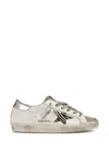 Golden Goose Zebra-printed Suede Toe Sneakers With Laminated Heel In Neutral