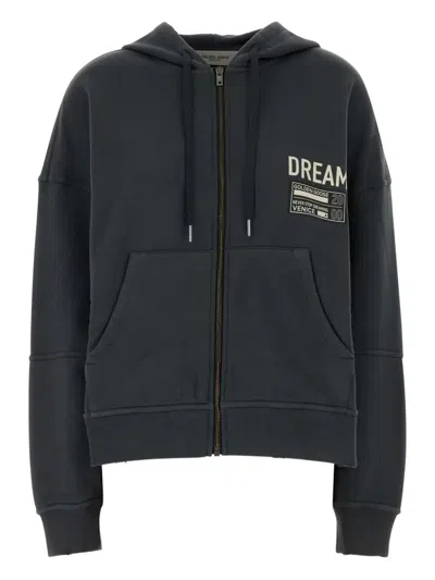 GOLDEN GOOSE ZIP UP COTTON HOODIE
