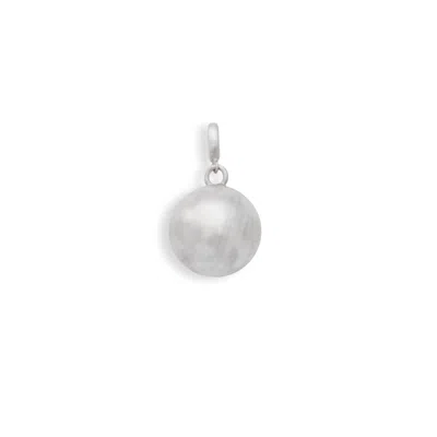 Golden Horn Jewellery Women's Big Silver Bud Clip-on Pendant