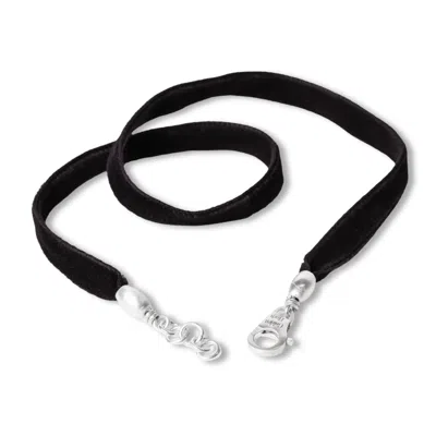 Golden Horn Jewellery Women's Black Velvet Choker Necklace