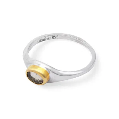 Golden Horn Jewellery Women's Neutrals November Topaz Birthstone Ring In Multi