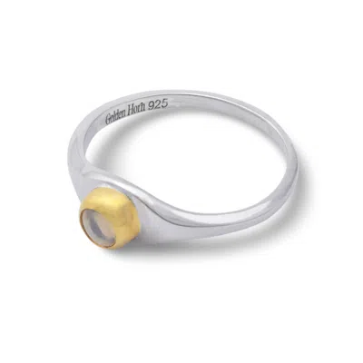 Golden Horn Jewellery Women's Neutrals October Opal Birthstone Ring In Multi