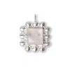 Golden Horn Jewellery Women's Soap And Bubble Moonstone Silver Pendant