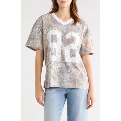 Golden Hour 92 Star Camo T-shirt In Gray