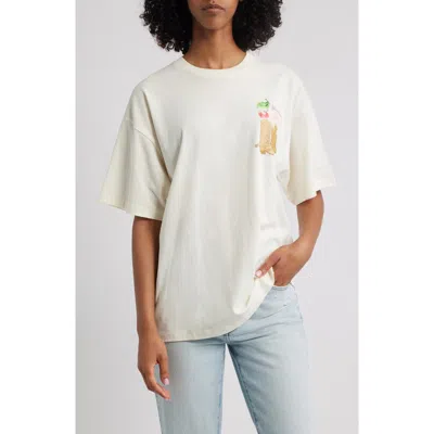 Golden Hour Cowboy Collage Cotton Graphic T-shirt