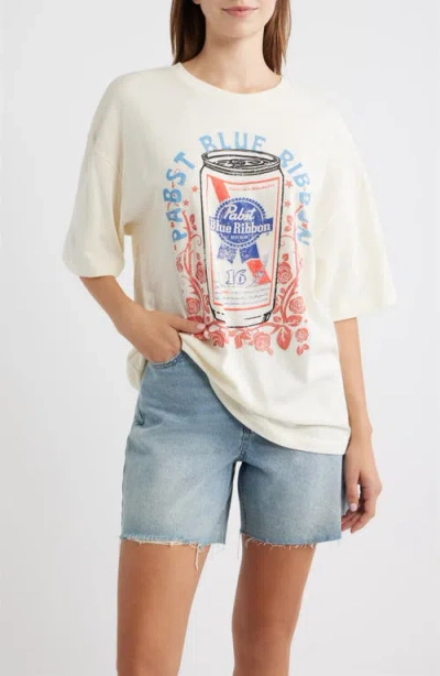 Golden Hour Pbr Rose Can Graphic T-shirt In Neutral