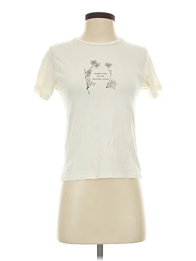 Pre-owned Golden Hour Short Sleeve T-shirt In Ivory