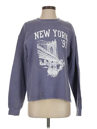 Pre-owned Golden Hour Sweatshirt In Blue