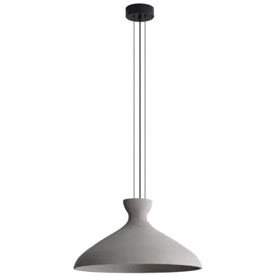 Golden Lighting Aethera 22" Led Pendant In Grey Cement