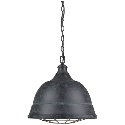 Golden Lighting Bartlett 16 1/2" Wide Black Patina Pendant Light