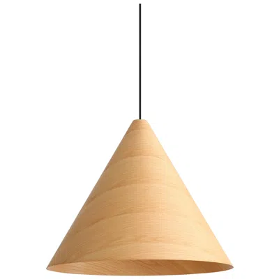 Golden Lighting Conique 3-light Pendant In Light Walnut
