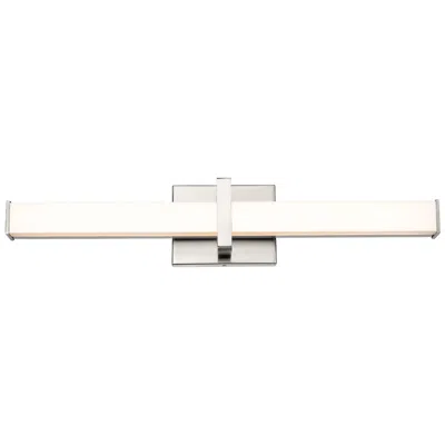 Golden Lighting Elon 1-light Vanity Light In Pewter With Opal Glass