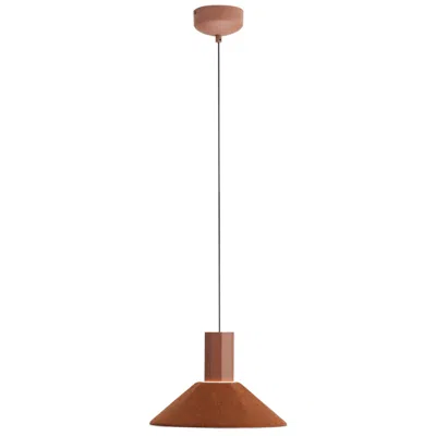 Golden Lighting Faroe 13" Led Pendant In Coffee/black